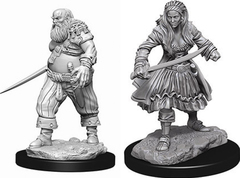 WizKids Deep Cuts Unpainted Miniatures: Pirates