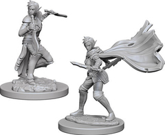 Pathfinder Deep Cuts Unpainted Miniatures: Elf Female Rogue