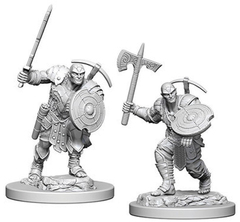 D&D - Nolzur's Marvelous Unpainted Miniatures - Earth Genasi Fighter