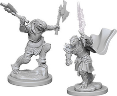 D&D - Nolzur's Marvelous Unpainted Miniatures - Dragonborn Female Fighter