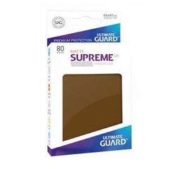 Ultimate Guard - 80 Supreme Sleeves UX Brown Matte