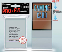 Ultra Pro - 100 ct PRO-Fit Small Top Load Deck Protectors