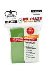 Ultimate Guard (Matte Green) - Small Sleeves