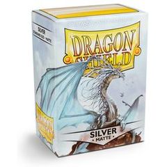 Dragon Shield - Standard - 100ct - Matte Silver