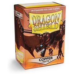 Dragon Shield - Standard - 100ct - Matte Copper