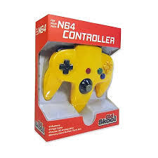Yellow Nintendo 64 Controller - Old Skool