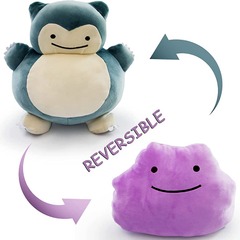 Reversible Snorlax Ditto Plushie 7