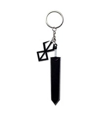 Berserk Black Keychain