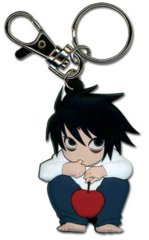 Chibi Rubber Key Ring (Death Note L)