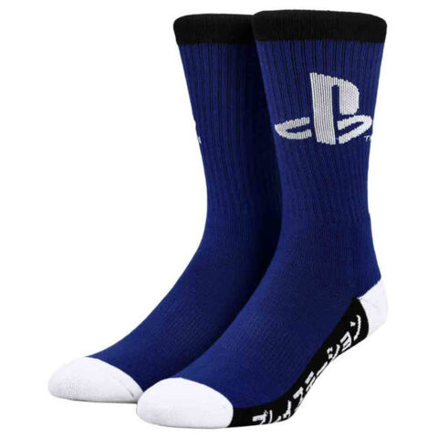 PLAYSTATION LOGO CREW SOCKS