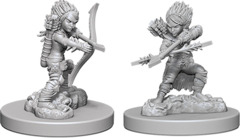 Pathfinder Battles Deep Cuts - Unpainted Miniatures - Gnome Rogue Female