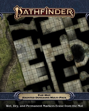 GameMastery Flip-Mat: Haunted Dungeons Multi-Pack