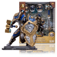 World of Warcraft McFarlane Toys - Human Warrior/Paladin - Common