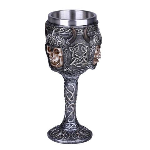 Goblet - Armoured Skull 13249