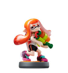 Amiibo - Splatoon - Inkling Girl (Neon Orange)
