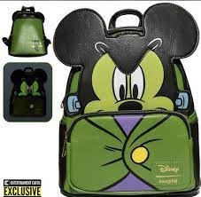 Loungefly Disney Mickey Mouse Frankenstein Cosplay Mini Backpack - EE Exclusive