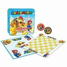 Super Mario - Checkers & Tic Tac Toe