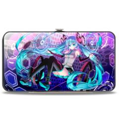 Hinged Wallet - Hatsune Miku - Sitting