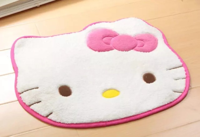 Hello Kitty Themed Bath Mat