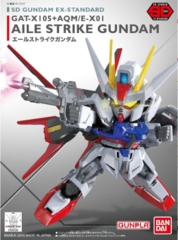 Aile Strike GAT-X 105 +AQM/E-X01 EX-Standard (SD Gundam)