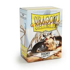 Dragon Shield - Standard - 100ct - Matte Ivory