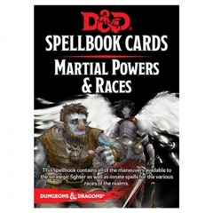 Dungeons And Dragons: Updated Spellbook Cards - Martial Powers & Races