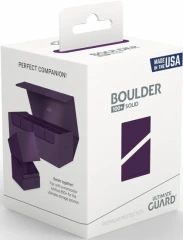 Boulder Deck Case: 100+ Solid - Purple