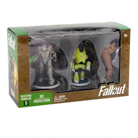 Fallout X01 & Protectron Collectible Figure Set