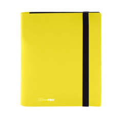 Ultra Pro - 4 Pocket Binder - Lemon Yellow