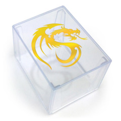 Dragon - Clear 2 Piece Deck Box (BCW)