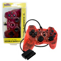 Red Playstation 2 Controller - Old Skool