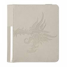 Dragon Shield Card Codex 80 card Binder - Ashen White