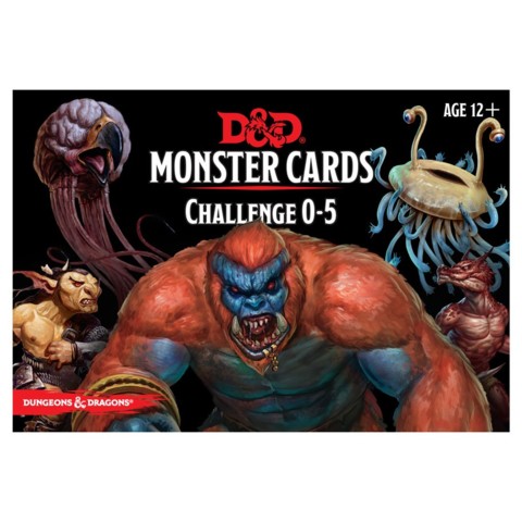 Spellbook Cards - Monster Cards 0-5