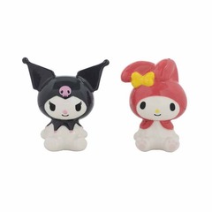 Kuromi & My Melody - Sculpted Salt & Pepper Set