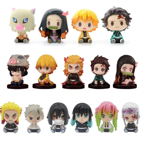 Mini Anime Chibi Figures