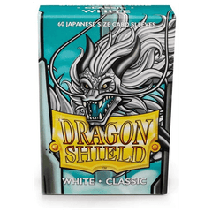 Dragon Shield - Japanese Size - 60ct - Classic White