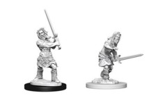 D&D Unpainted Minis - Male Human Barbarian