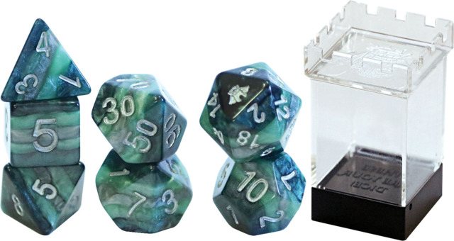 Gate Keeper Dice - Reality Shards - Might - 7 Dice Set