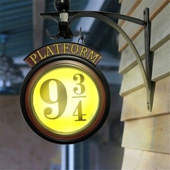 Harry Potter - Platfrom 3/4 Light UP sign