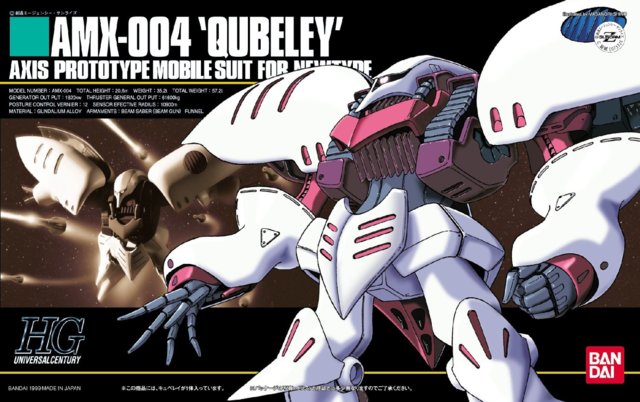 Universal Century: AMX-004 Quebeley (Gundam)