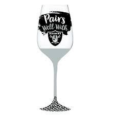 Las Vegas Raiders - 17oz Boxed Stemware