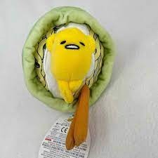 Gudetama Lazy Egg Ramen Bowl Plush