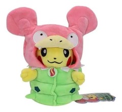 Poncho Pikachu as Slowbro Plush - Pokemon