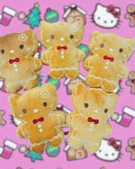 Sanrio Gingerbread Assorted Character Plush