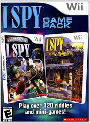 I SPY Game Pack - Ultimate I Spy + I Spy Spooky Mansion (Nintendo Wii)