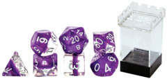 Gate Keeper Dice - Neutron Dice - Violet - 7 Dice Set