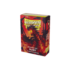 Dragon Shield - Japanese Size - 60ct - Matte Ruby