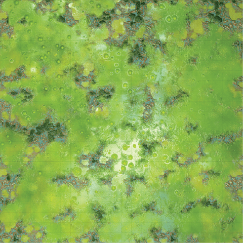 Warlock Tiles - Acid Lagoon - Game Mat