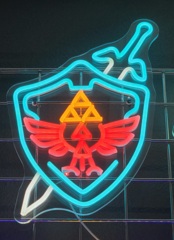 Zelda Hyrule Shield Neon Light