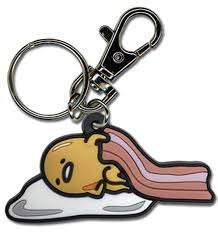 Gudetama - The Lazy Egg Keychain